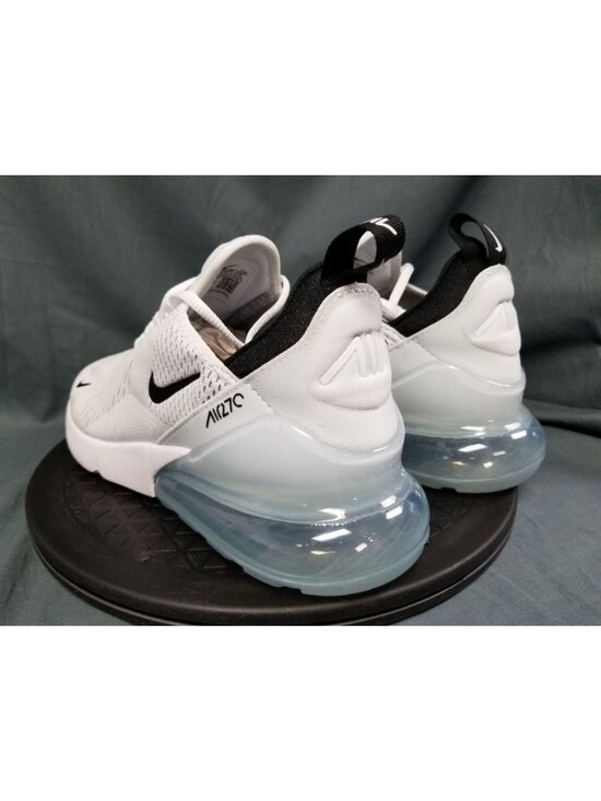 Nike Air Max 270 White Black Mens AH8050 100 Size 12 NEW NO BOX! main image 11